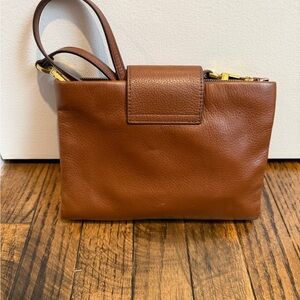 Fossil Classic Brown Leather Crossbody Bag